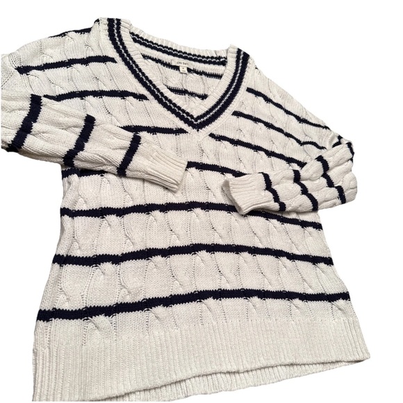 On 34Th Tennis Sweater  Wimbledon Cable-Knit Size Medium - Picture 1 of 5